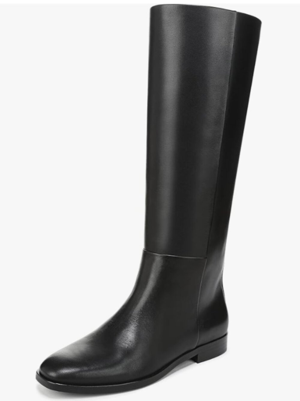 NEW Vince Martell Leather Knee High Boots Riding Minimalist Womens 10 Wide Calf